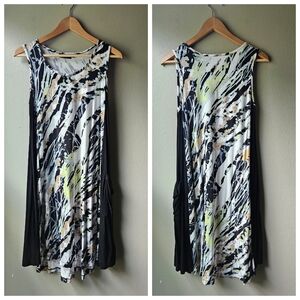 Icelandic Handberg Suoer Soft Sleeveless Swing Dress